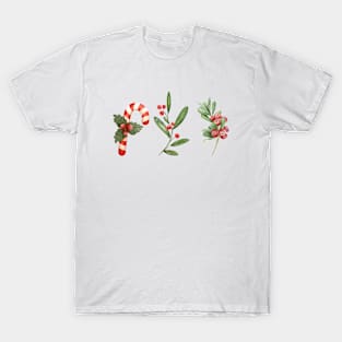 Beautiful Christmas Plants T-Shirt